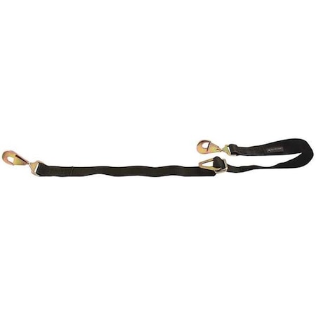 Allstar Performance Adjustable Axle Strap with Twisted Hook ALL10200